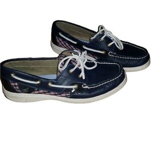 Sperry Plaid Boat Low Top Shoes Loafers